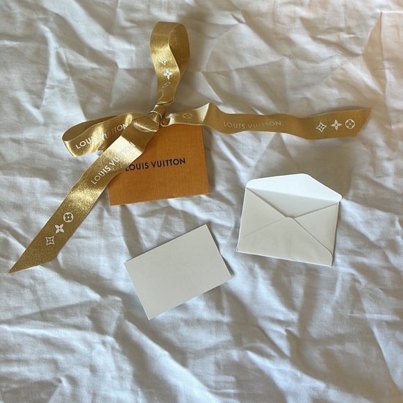 Louis Vuitton Other - Authentic Louis Vuitton Gift Wrapping Ribbon + Gift Card